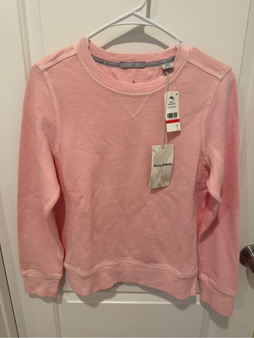 Tommy Bahama Pastel Pink Crewneck Sweater